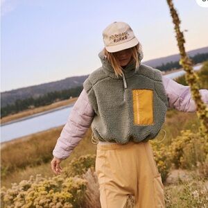 Free People Half Zip Pullover